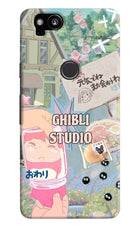 Studio Ghibli Google Pixel 2 Hard Case Back Cover by Casekaro