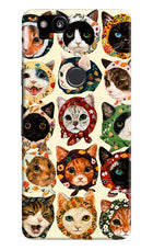 Cool Cat Google Pixel 2 Hard Case Back Cover by Casekaro