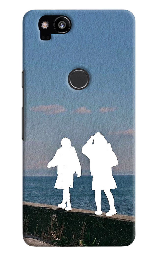 Coastal Dream Google Pixel 2 Hard Case Back Cover by Casekaro