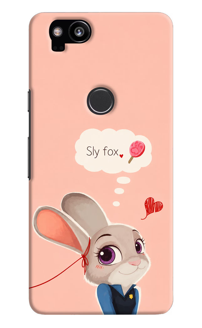 Judy Charm Google Pixel 2 Hard Case Back Cover by Casekaro