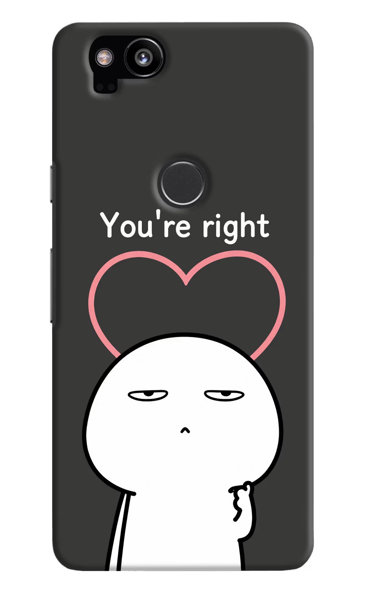You're Right Google Pixel 2 Back Cover
