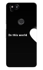 This World Google Pixel 2 Hard Case Back Cover by Casekaro