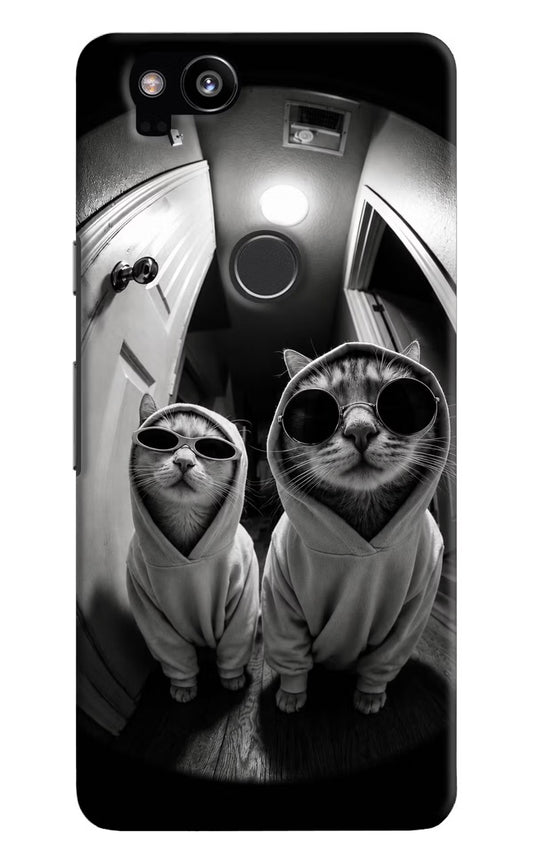 Hood Cats Google Pixel 2 Hard Case Back Cover by Casekaro