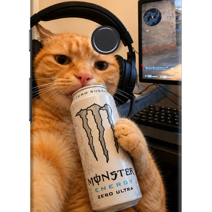 Gamer Cat Energy Google Pixel 2 Hard Case Back Cover by Casekaro