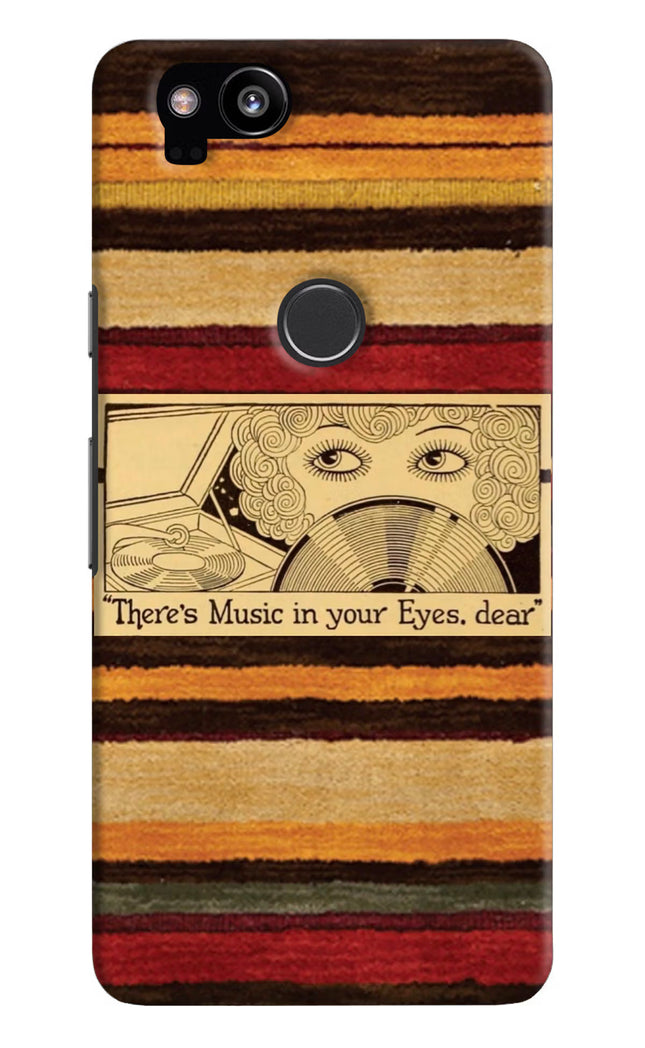 Vinyl Stripes Google Pixel 2 Hard Case Back Cover by Casekaro