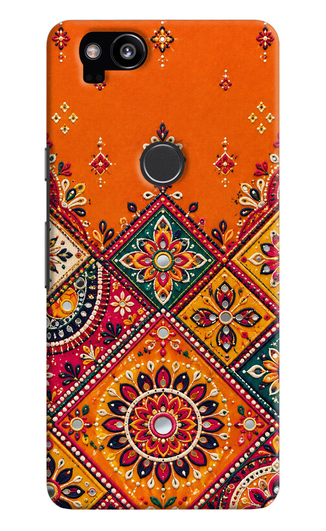 Kutch Glow Google Pixel 2 Hard Case Back Cover by Casekaro