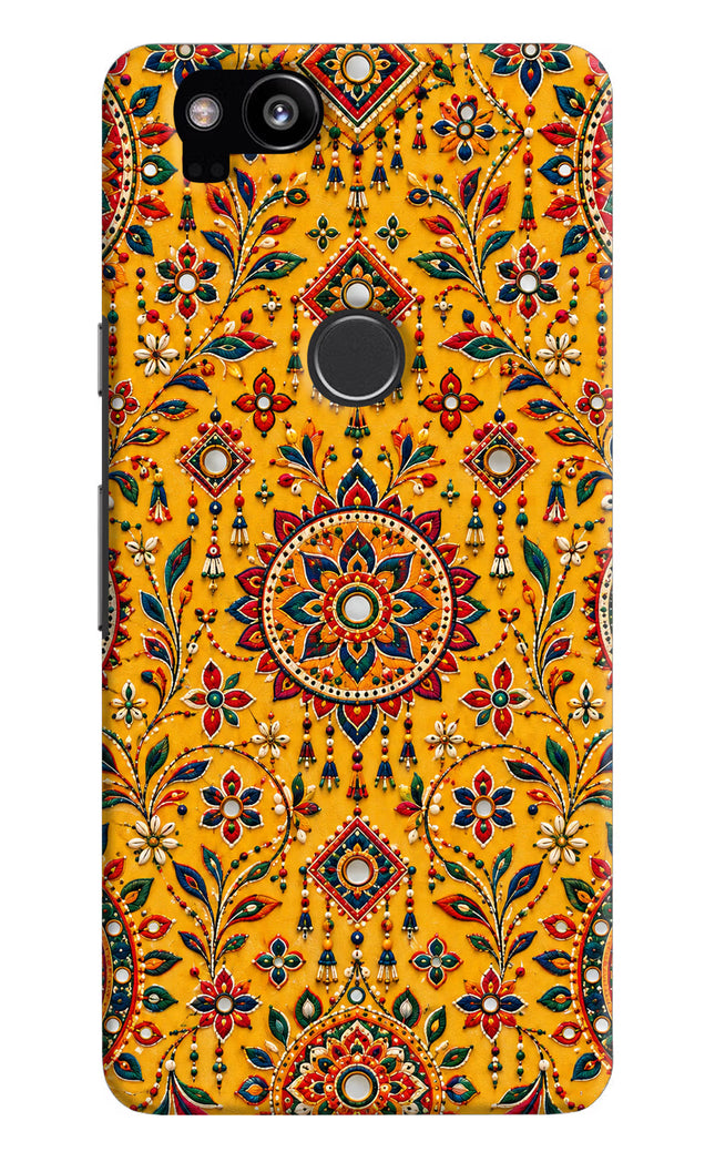 Sunlit Aura Google Pixel 2 Hard Case Back Cover by Casekaro