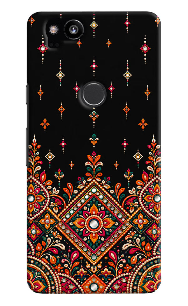 Noir Mehfil Google Pixel 2 Hard Case Back Cover by Casekaro
