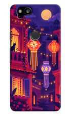 Lantern Lane Google Pixel 2 Hard Case Back Cover by Casekaro