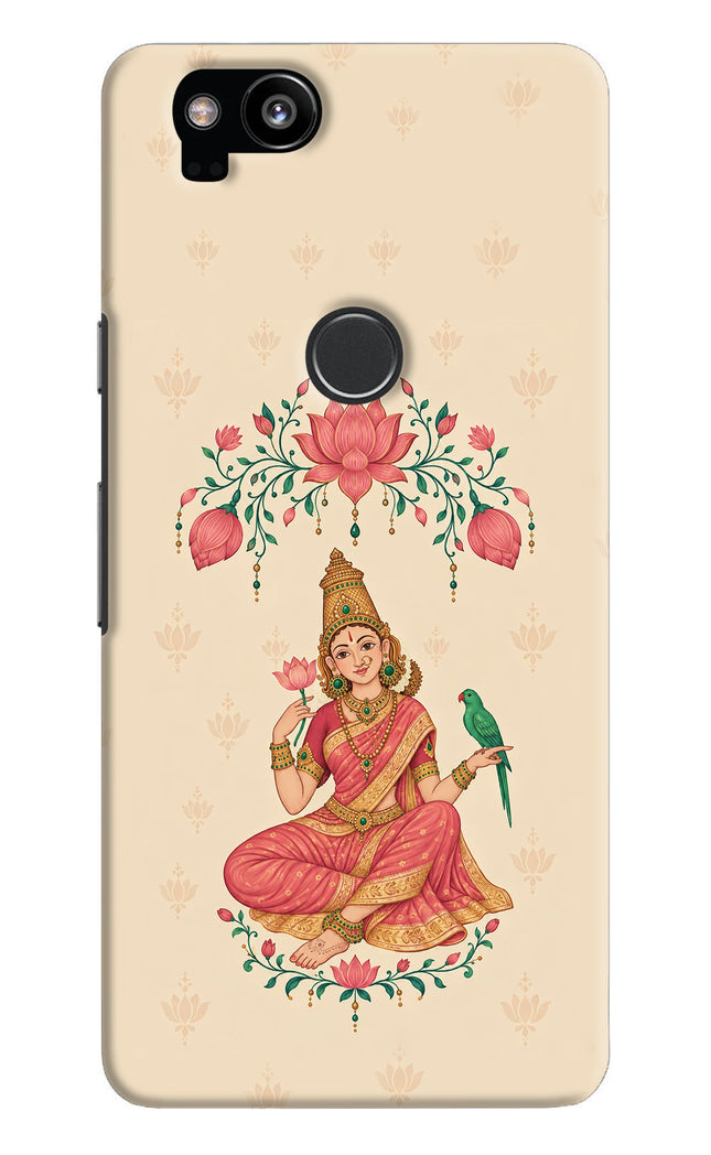 Goddess Lakshmi Google Pixel 2 Hard Case Back Cover by Casekaro
