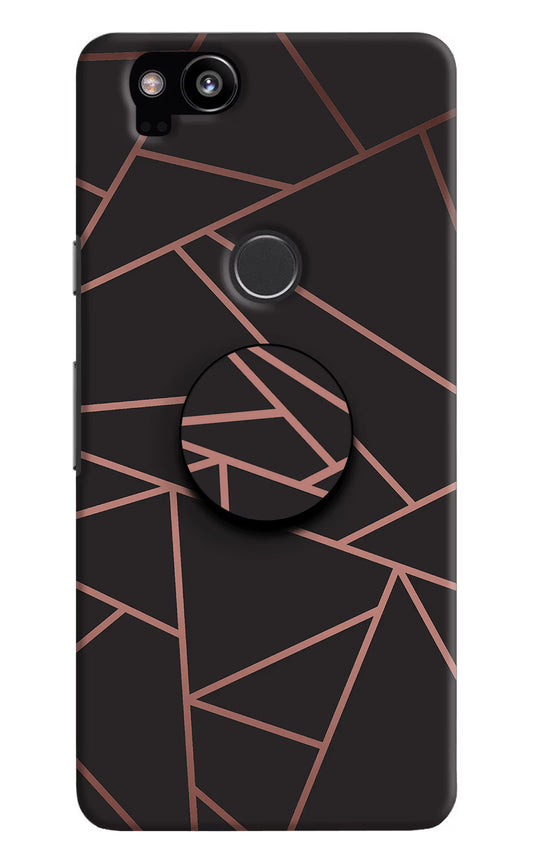 Geometric Pattern Google Pixel 2 Pop Case by Casekaro