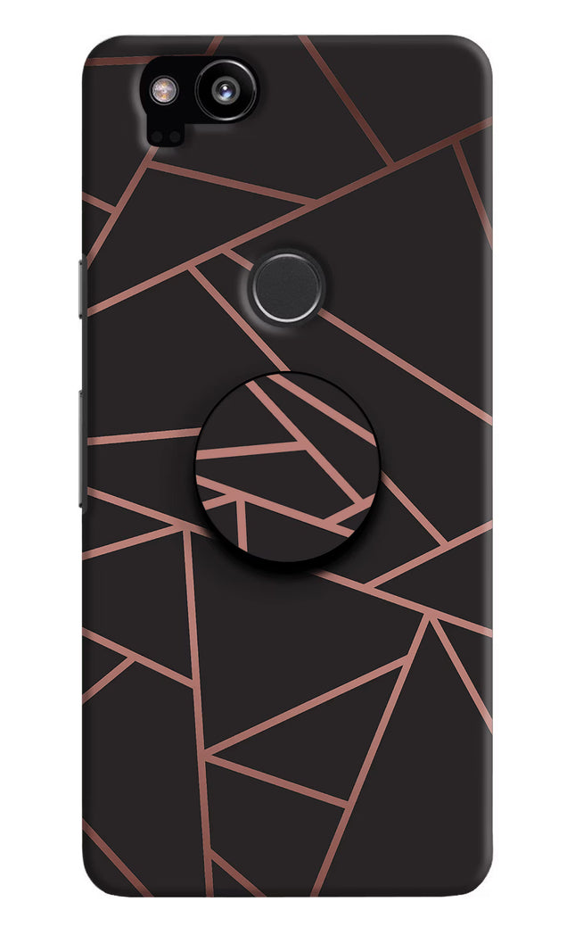 Geometric Pattern Google Pixel 2 Pop Case by Casekaro