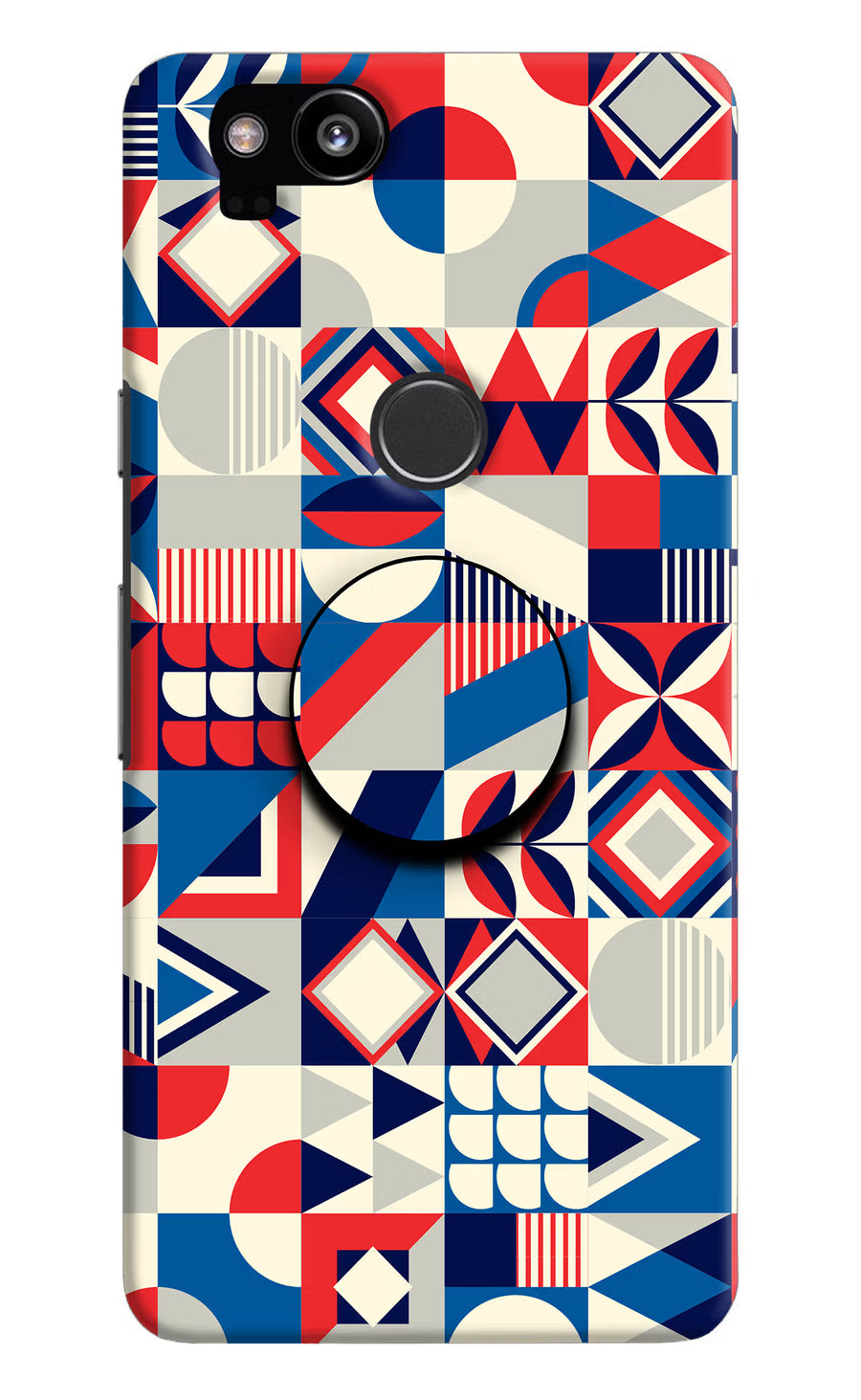 Colorful Pattern Google Pixel 2 Pop Case, Hard case