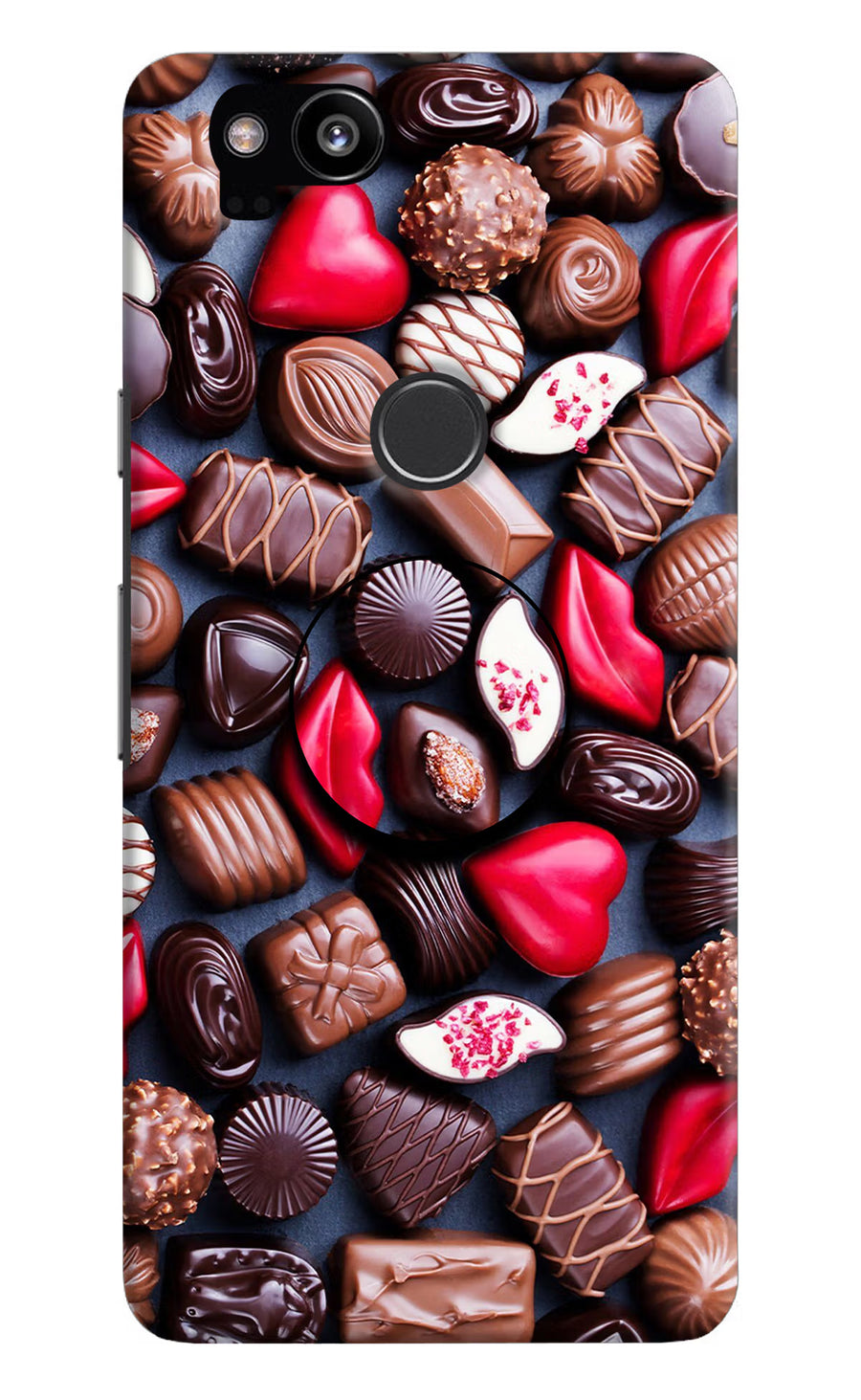 Chocolates Google Pixel 2 Pop Case, Hard case