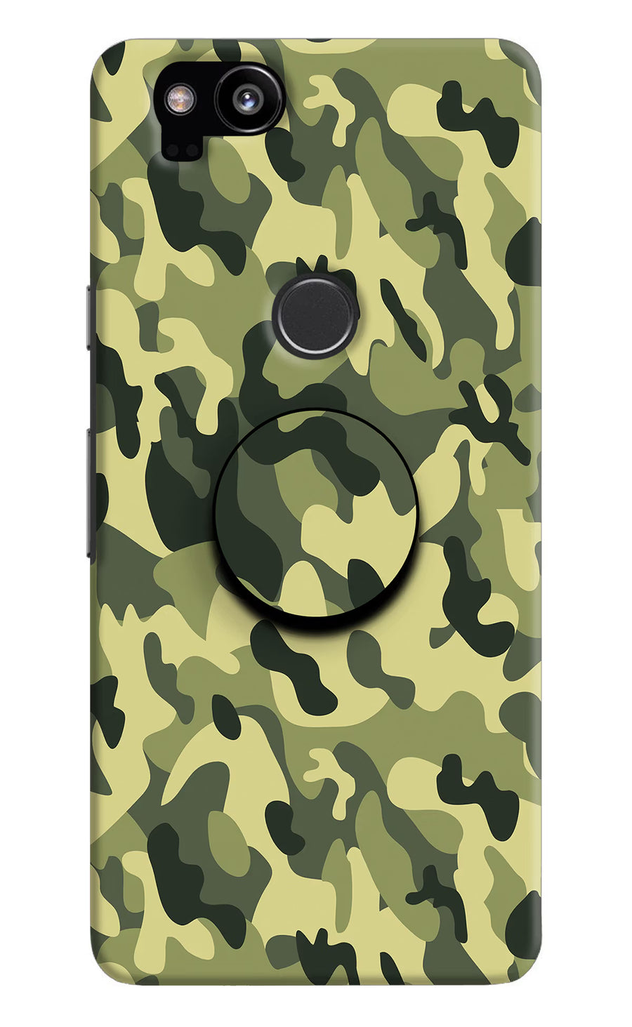 Camouflage Google Pixel 2 Pop Case, Hard case