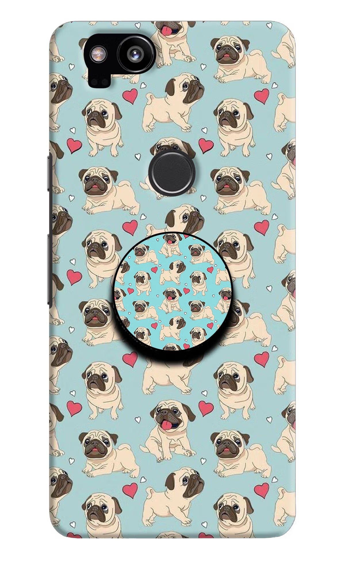 Pug Dog Google Pixel 2 Pop Case by Casekaro