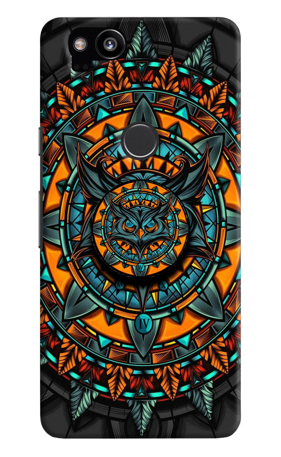 Angry Owl Google Pixel 2 Pop Case, Hard case