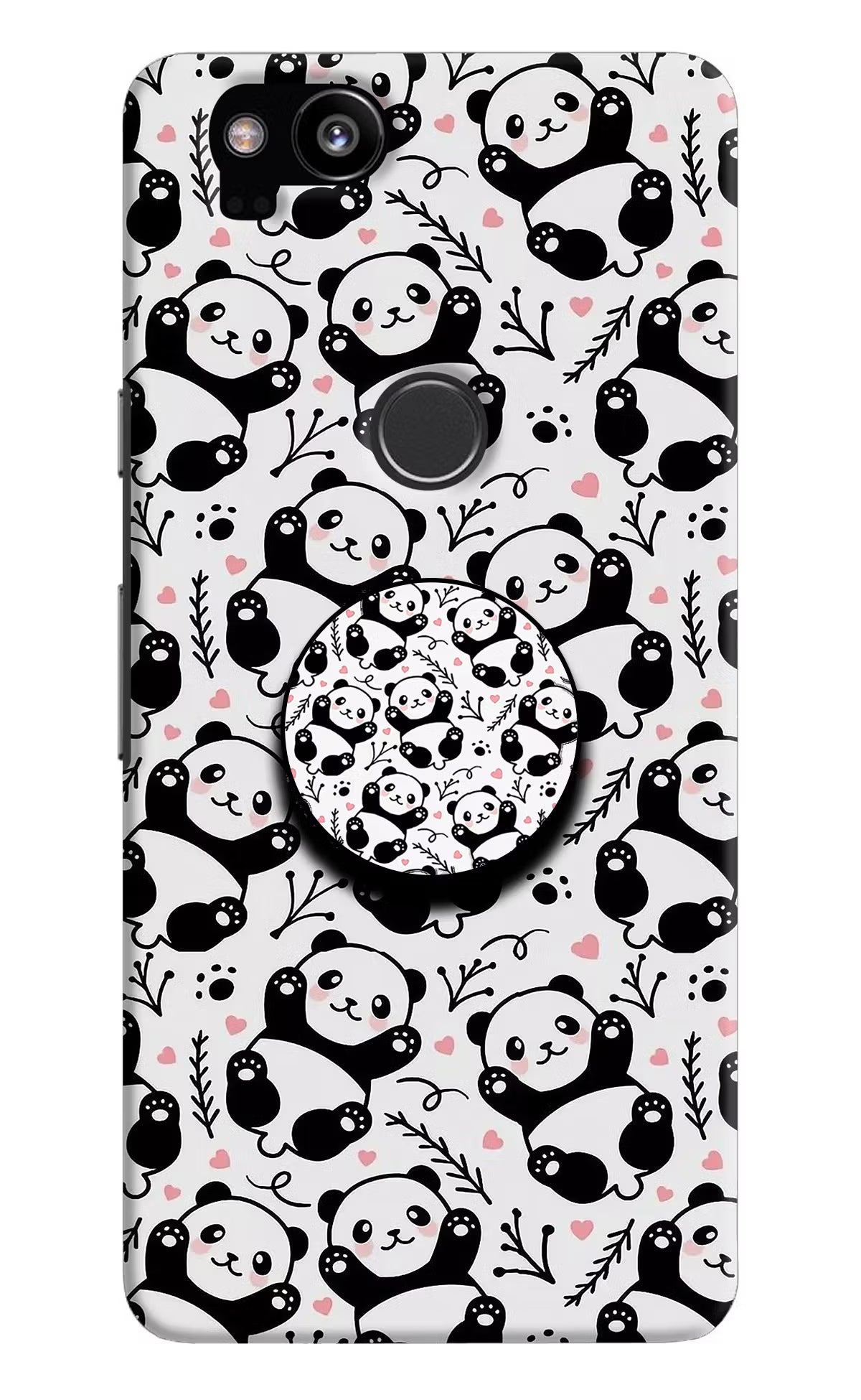 Cute Panda Google Pixel 2 Pop Case by Casekaro