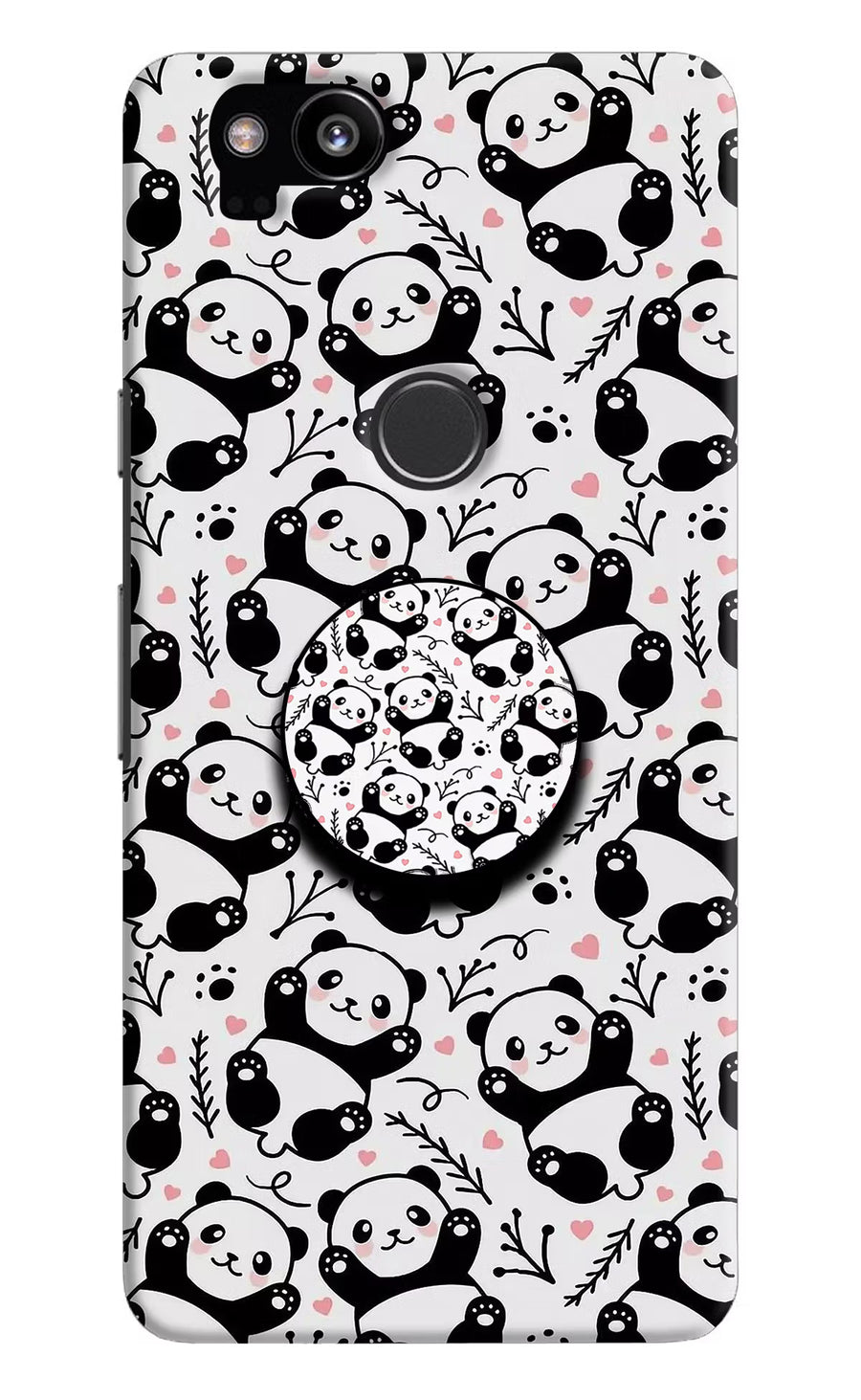 Cute Panda Google Pixel 2 Pop Case, Hard case