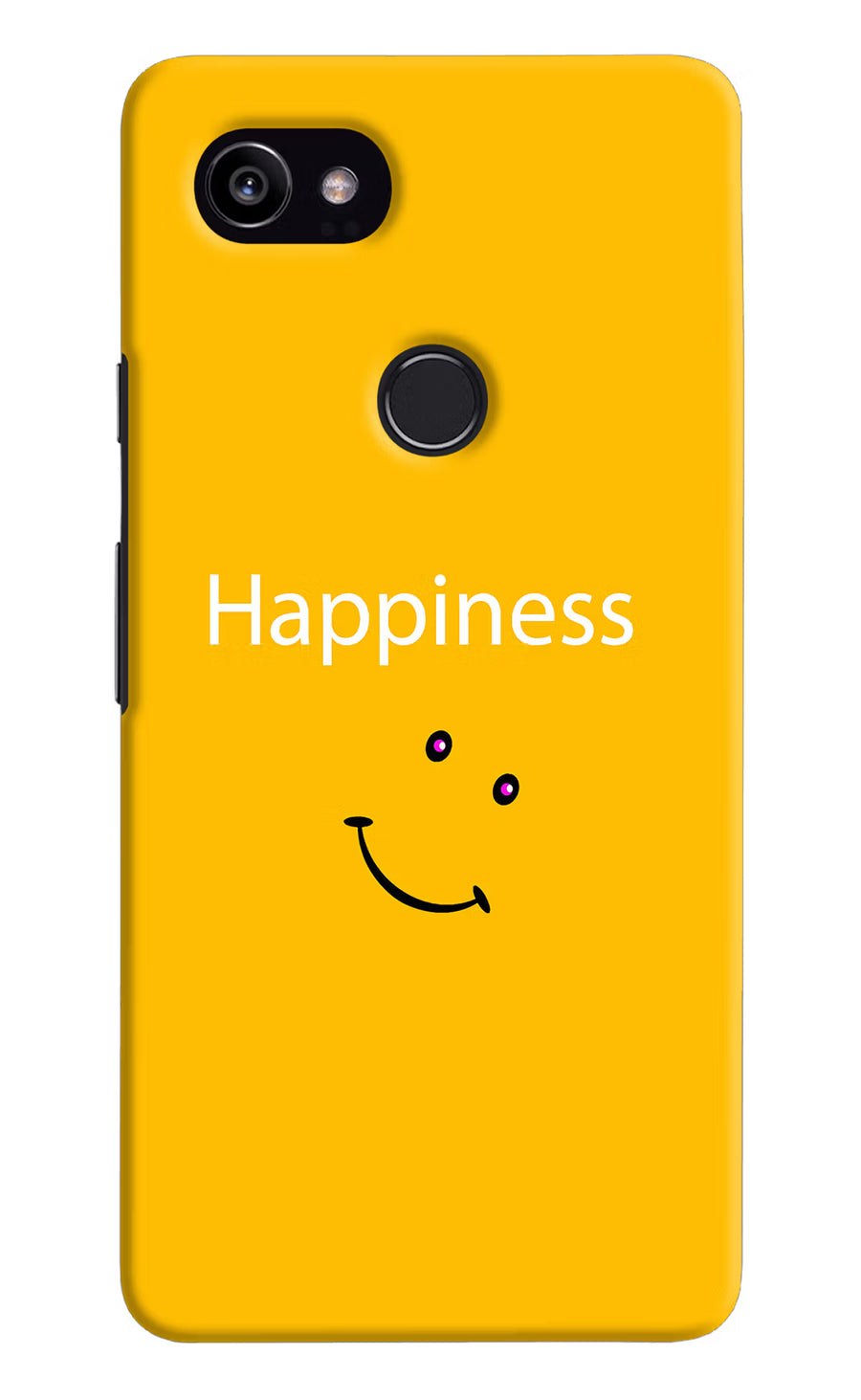 Happiness With Smiley Google Pixel 2 XL Back Cover, Hard case