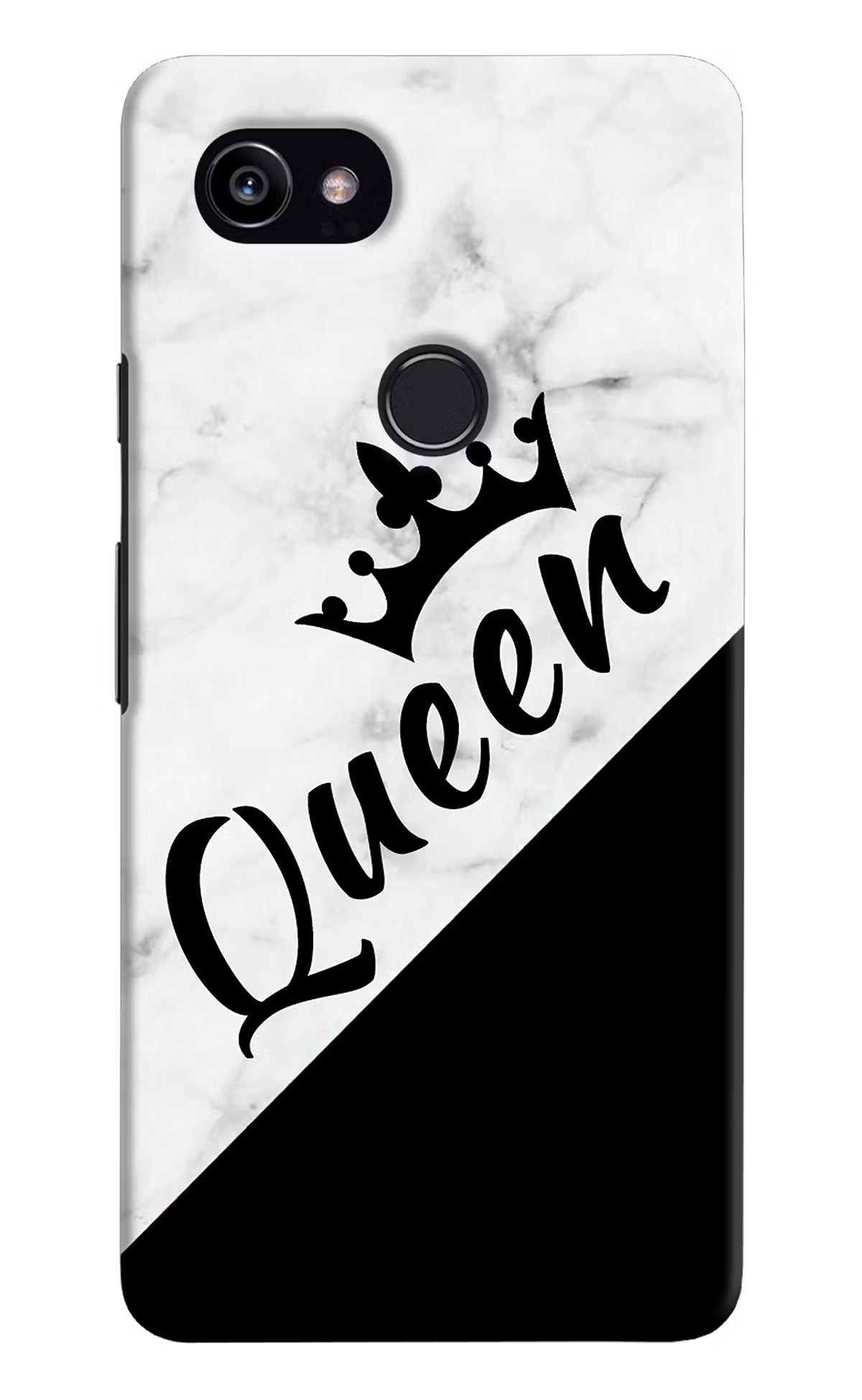 Queen Google Pixel 2 XL Hard Case Back Cover by Casekaro