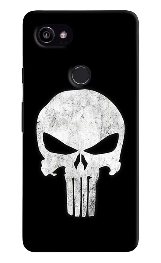 Punisher Skull Google Pixel 2 XL Hard Case Back Cover by Casekaro