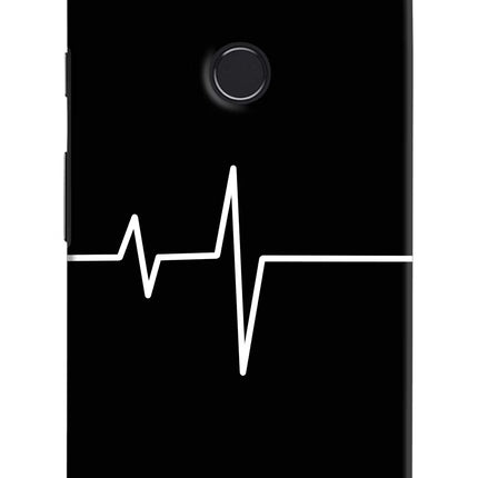 Heart Beats Google Pixel 2 XL Hard Case Back Cover by Casekaro