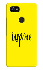 Inspire Google Pixel 2 XL Hard Case Back Cover by Casekaro
