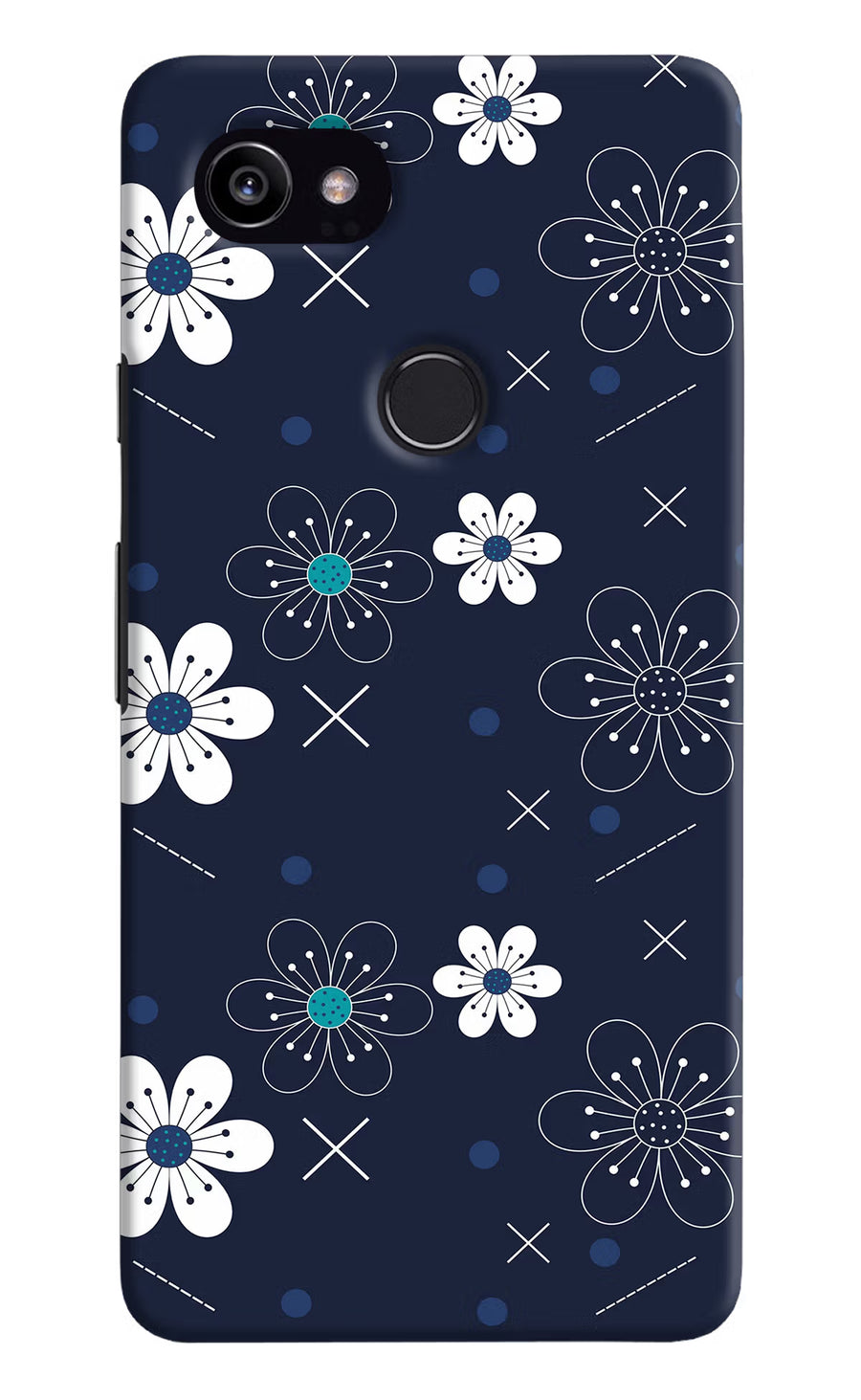 Flowers Google Pixel 2 XL Back Cover, Hard case