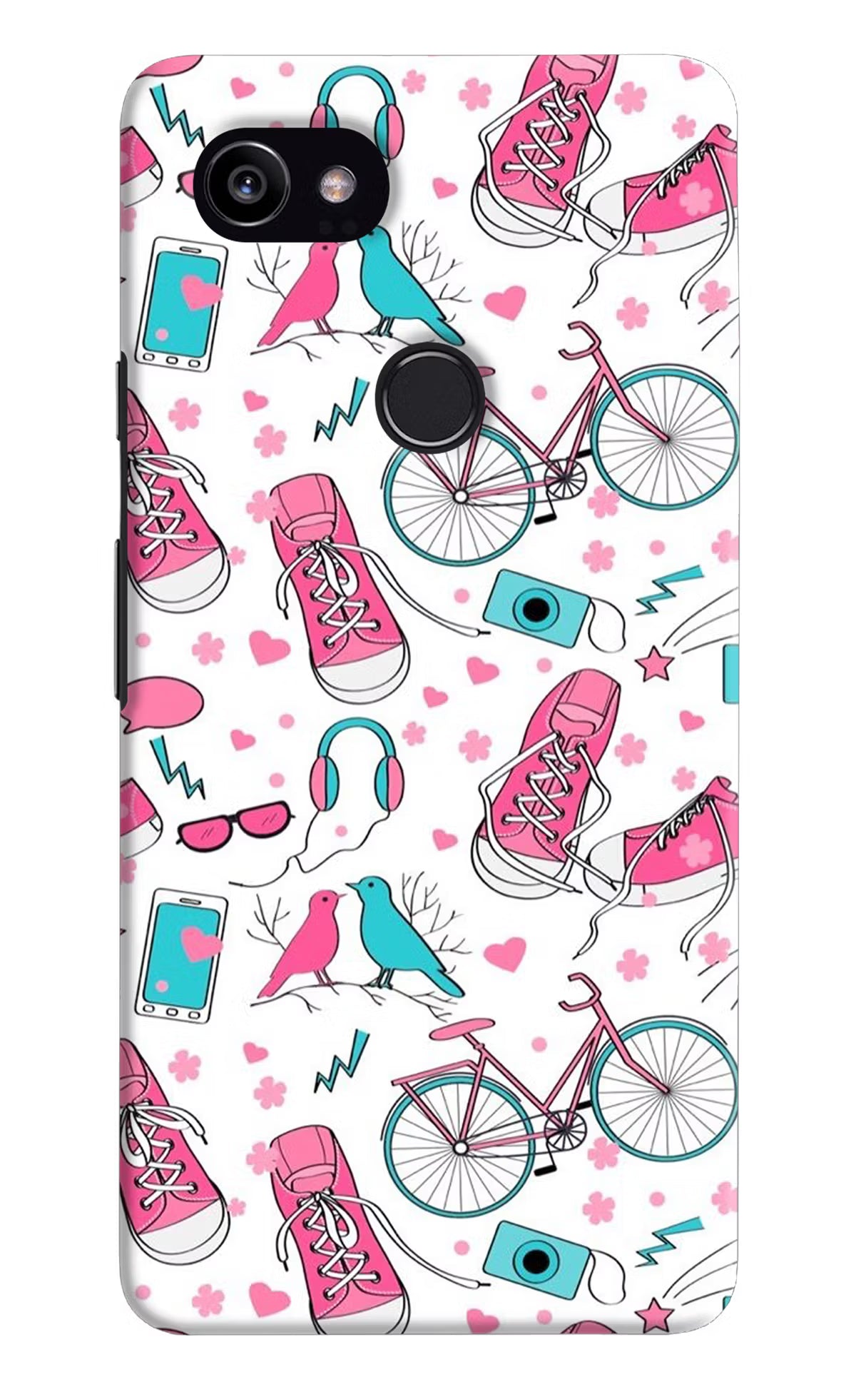 Artwork Google Pixel 2 XL Hard Case Back Cover by Casekaro