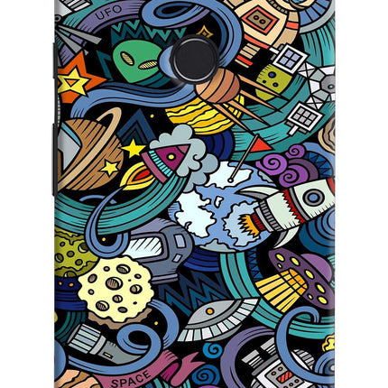 Space Abstract Google Pixel 2 XL Hard Case Back Cover by Casekaro