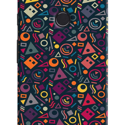 Geometric Abstract Google Pixel 2 XL Hard Case Back Cover by Casekaro