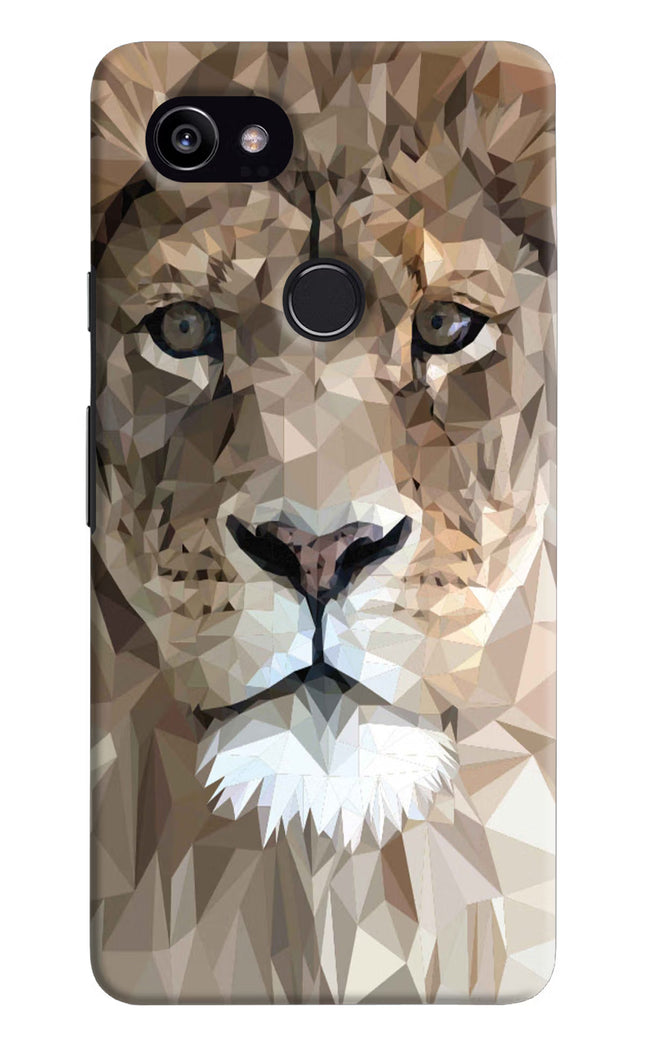 Lion Art Google Pixel 2 XL Hard Case Back Cover by Casekaro