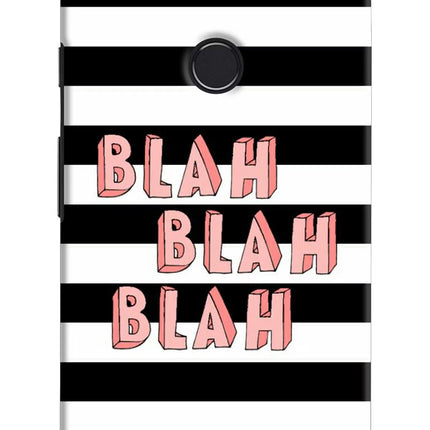 Blah Blah Blah Google Pixel 2 XL Hard Case Back Cover by Casekaro