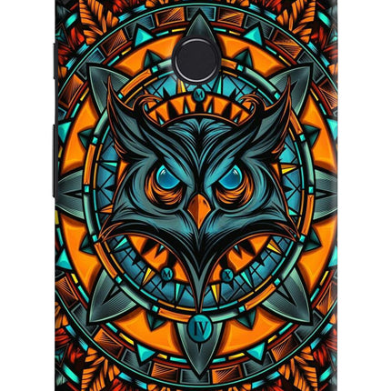 Angry Owl Art Google Pixel 2 XL Hard Case Back Cover by Casekaro