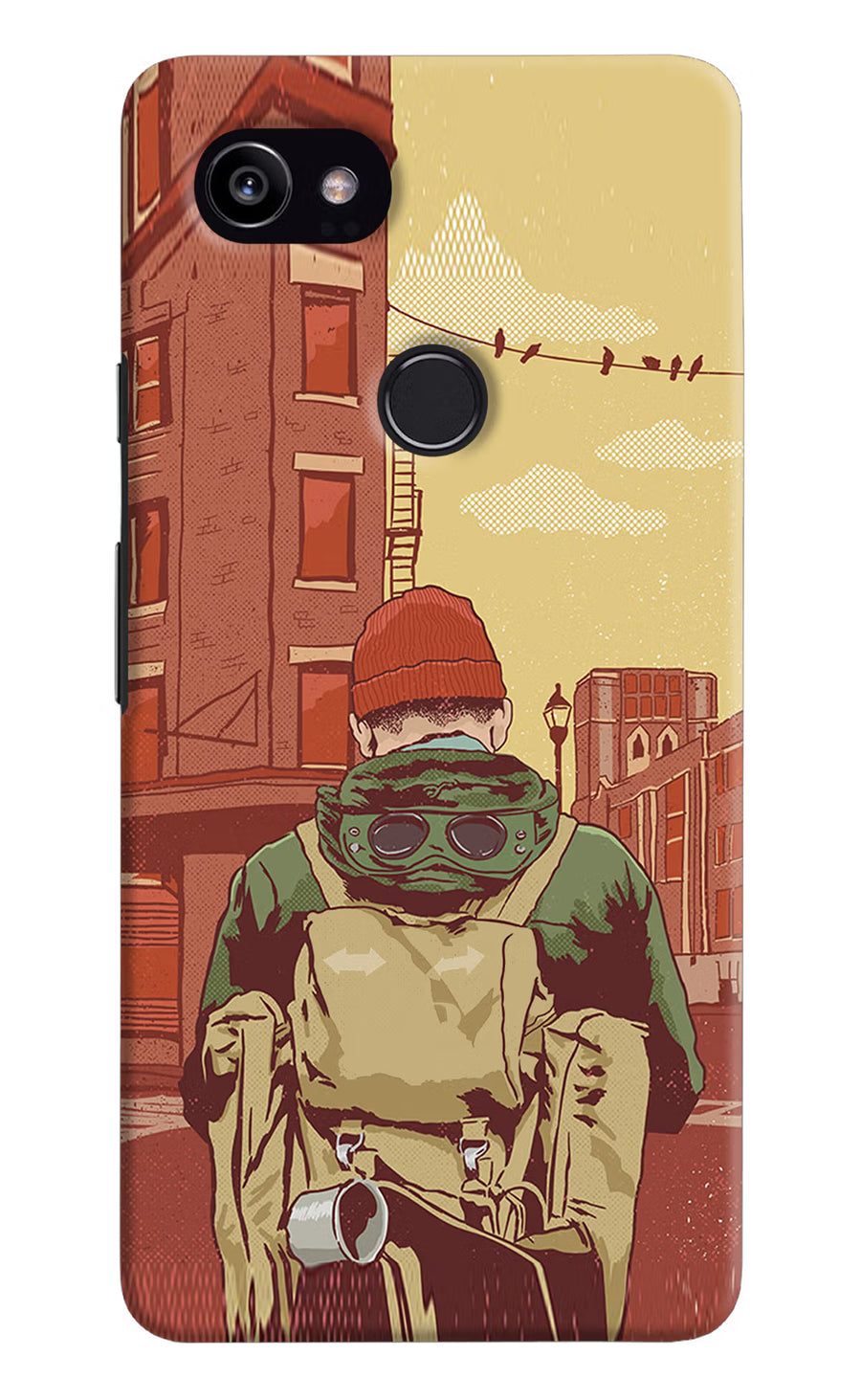 Adventurous Google Pixel 2 XL Back Cover, Hard case