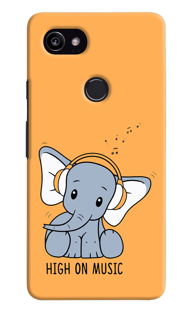 High On Music Google Pixel 2 XL Hard Case Back Cover by Casekaro