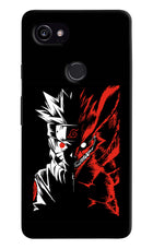 Naruto Two Face Google Pixel 2 XL Hard Case Back Cover by Casekaro
