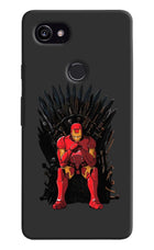 Ironman Throne Google Pixel 2 XL Hard Case Back Cover by Casekaro