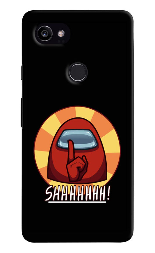 Among Us Shhh! Google Pixel 2 XL Hard Case Back Cover by Casekaro