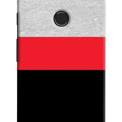 Tri Color Pattern Google Pixel 2 XL Hard Case Back Cover by Casekaro