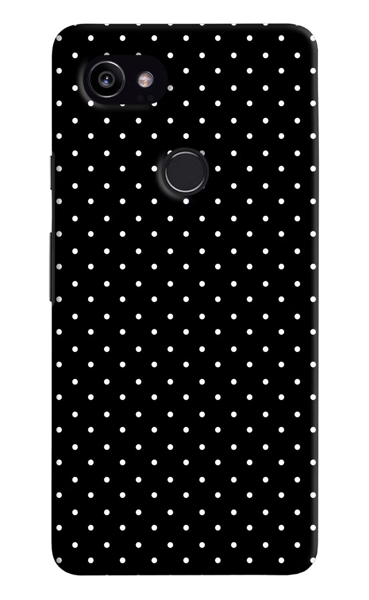 White Dots Google Pixel 2 XL Hard Case Back Cover by Casekaro