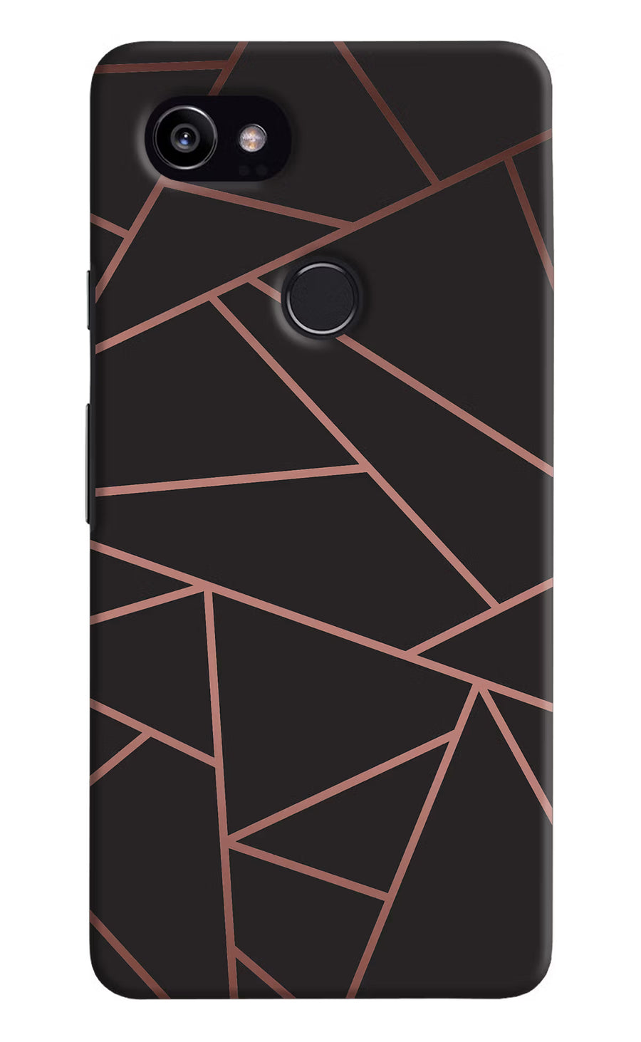 Geometric Pattern Google Pixel 2 XL Back Cover, Hard case