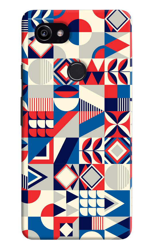Colorful Pattern Google Pixel 2 XL Hard Case Back Cover by Casekaro