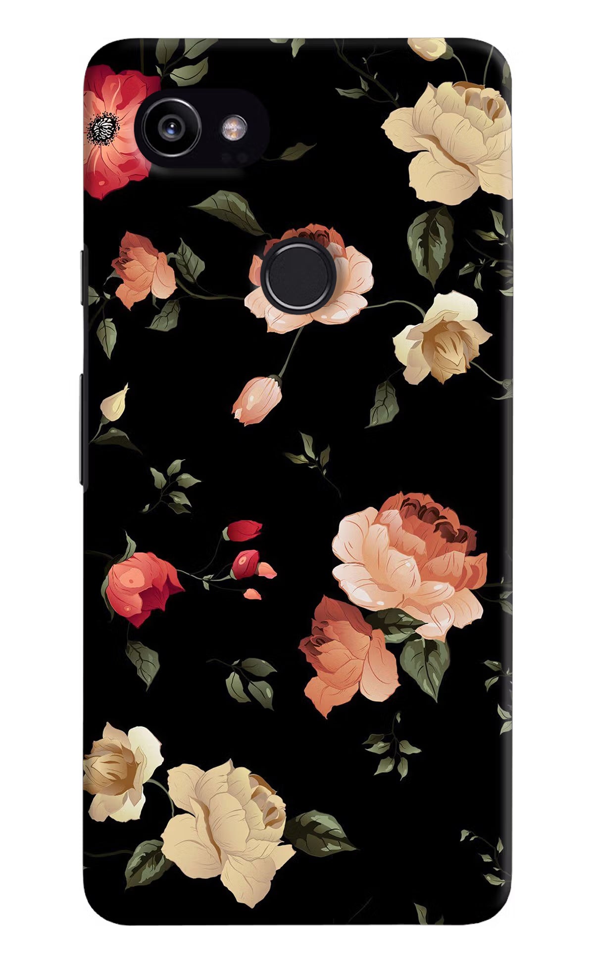 Flowers Google Pixel 2 XL Hard Case Back Cover by Casekaro