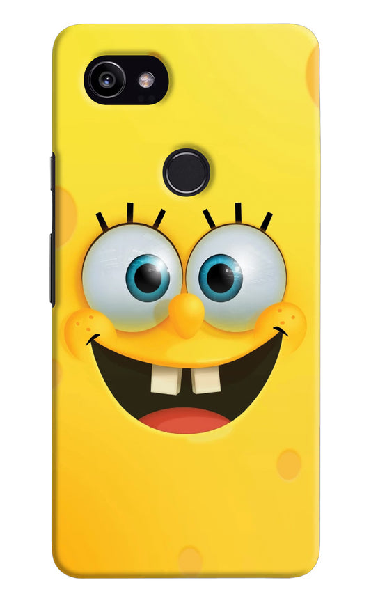 Sponge 1 Google Pixel 2 XL Hard Case Back Cover by Casekaro