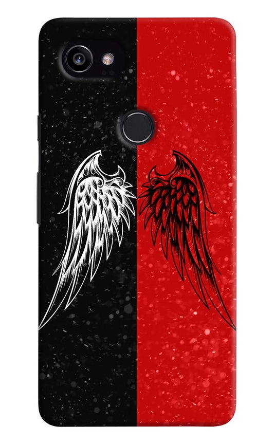 Wings Google Pixel 2 XL Hard Case Back Cover by Casekaro