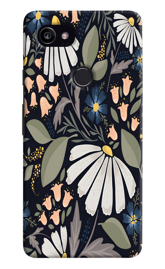 Flowers Art Google Pixel 2 XL Hard Case Back Cover by Casekaro