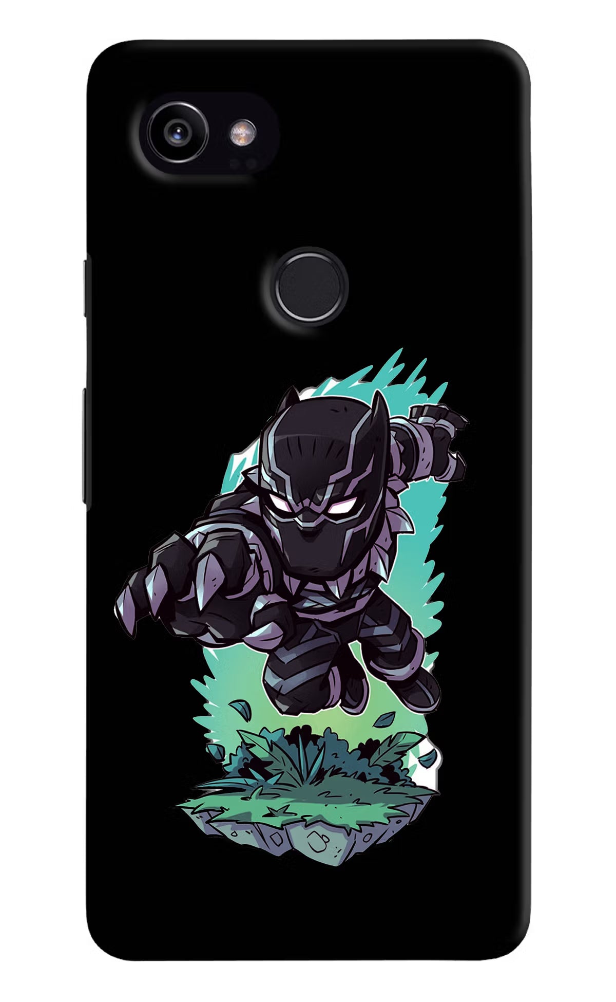 Black Panther Google Pixel 2 XL Hard Case Back Cover by Casekaro
