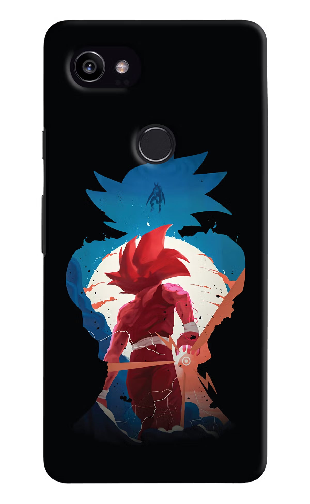 Goku Google Pixel 2 XL Hard Case Back Cover by Casekaro